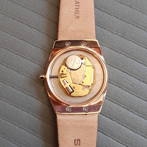 Skagen brown leather watch - Picture 2 of 2